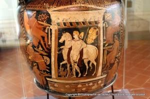 Musée archéologique - Florence. Antiquité grecque. 330 avant notre ère.  